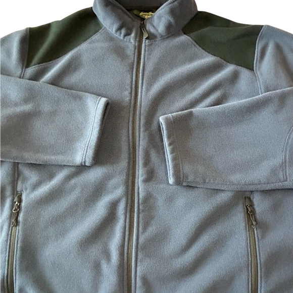 Eddie Bauer Wild Pro Fleece Jacket Men’s XXL Navy Blue Full Zip Heavyweight - Picture 5 of 14